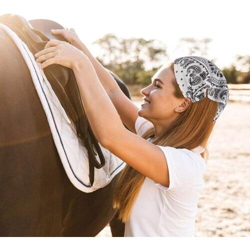 New Triangle Bandana Scarf Adult Women Fashion Headwear Headband Bohemia Hair Band Head Wrap Accessories