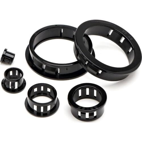 New environmental protection material nylon SB buckle plug buckle wire protector black plastic coil