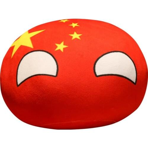 10cm Polandball Plush Doll Countryball USSR USA FRANCE RUSSIA UK JAPAN GERMANY KOREA ITALY Country Ball Toy Plush Pendant
