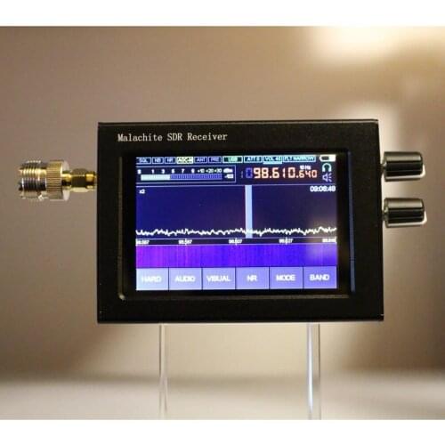 50Khz-2GHz Register Code Malachite SDR Radio Malahit DSP Receiver Support Online DFU Update Firmware Antenna USB Noise Reduction