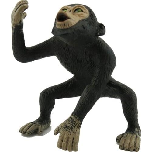 Simulated Lifelike Gorilla Powerful Simulation World Wildlife Animal Model Toys Animals Unisex Plastic Children Toy Gifts 2021