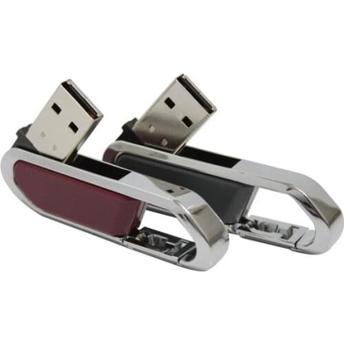 USB2.0 Hook Memoria Usb Flash Drive 512GB 128GB Metal Pen Drive 64GB Pendrive 1TB 2TB Memory Stick Flash Card Cle USB Disk Gift