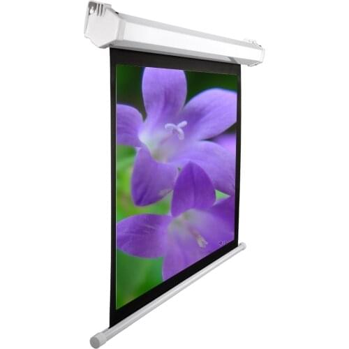 100 Inch 4:3 Electric Screen for Projector curtains Motorized for All LED LCD DLP Laser Projector Screen