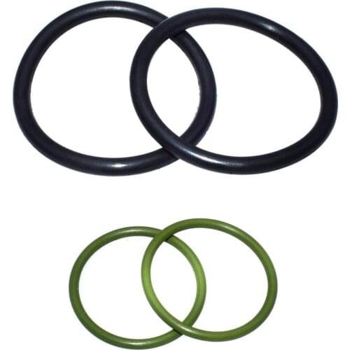 4 Pieces Automotive Solenoid Valve Type Seal Ring for BMW Solenoid Valve 11367560462 11367506178 11367546379