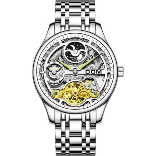 Abbylun Men's Watch With Leather Strap