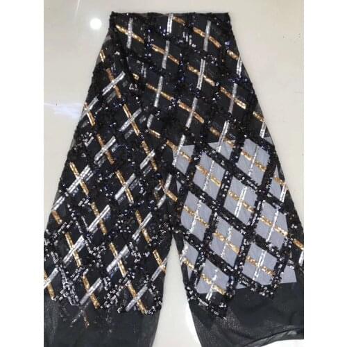 African Lace Fabric Embroidered Nigerian Lace Fabric Bride High Quality French Tulle Lace Fabric For Womens Clothes J3511