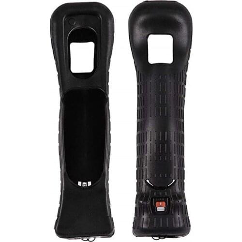 Wireless Remote Controller For WiiBuilt-In Motion Plus Gamepad With Silicone Case Motion Sensor