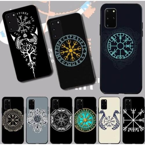 PENGHUWAN Viking Vegvisir Odin Nordic DIY Printing Phone Case cover for Samsung S20 plus Ultra S6 S7 edge S8 S9 plus S10 5G