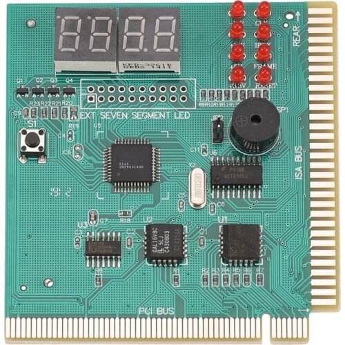 Diagnostic PCI 4-Digit Card PC Motherboard Post Checker Tester Analyzer Laptop