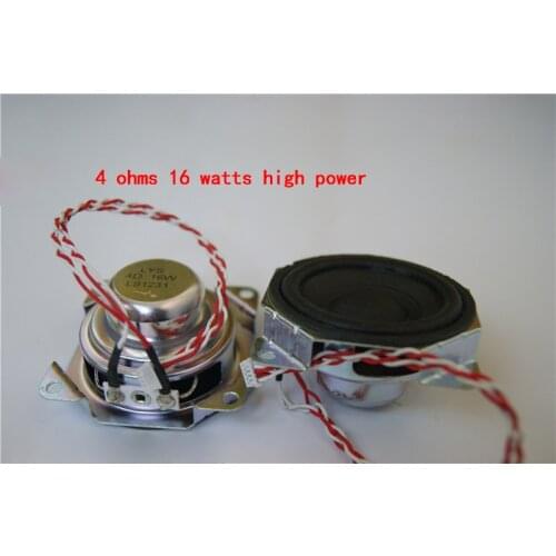 2pcs 2.25"inch 57MM 4ohm 16W Neodymium Full frequency Speaker Loudspeaker