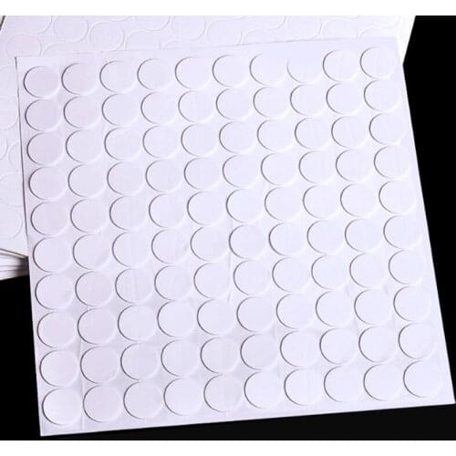 Double sided balloon sticker ballon glue spots paper, fix latex /foil balloon wedding decoration, 100spots/ paper x 100 paper
