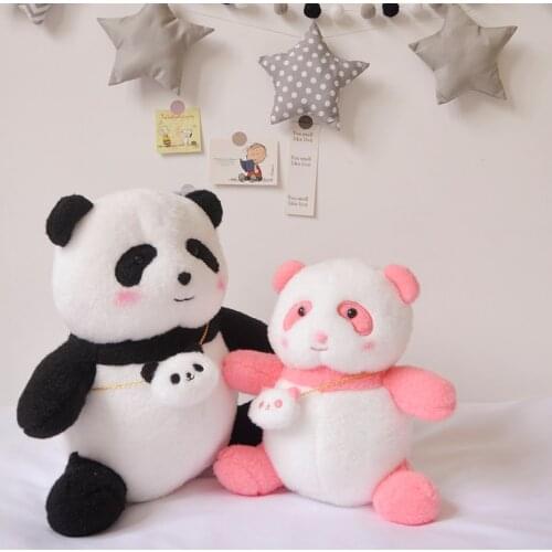 Panda Toy Lifelike Stuffed Animal Doll Classic China Panda Kids Cartoon Animal Stuffed Toy Dolls for Birthday Christmas gift
