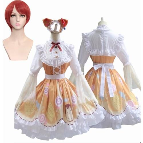 Identity V Cosplay Costume Mechanic Candy Girl Costume Cosplay Sweetie Lolita Dress Party Daily Dress Costume Full Set