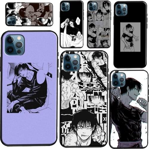 Toji Fushiguro Jujutsu Kaisen Anime Soft Phone Case For iPhone 11 Pro Max 12 Mini 6S 7 8 Plus X XR XS Max 5S SE 2020 Fundas
