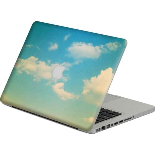 Blue sky and white clouds Laptop Decal Sticker Skin For MacBook Air Pro Retina 11" 13" 15" Vinyl Mac Case Body Full Cover Skin