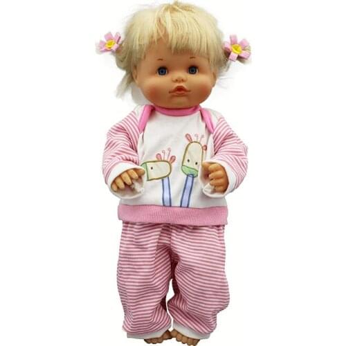 Pink Leisure Clothes Fit 42cm Nenuco Doll Nenuco y su Hermanita Doll Accessories