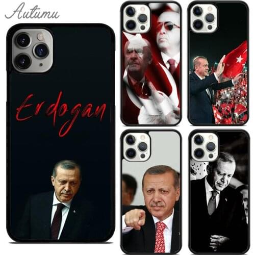 Turkey Recep Tayyip Erdogan Phone Case for iPhone 11 12 Pro Max mini X XR XS SE 2020 5 6 7 8 Plus Samsung S8 S9 S10 Cover shell