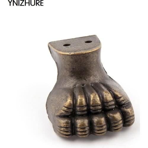 10pcs 25*33mm Antique Wood Box Feet Leg Corner Protector Triangle Rattan Carved Decorative Bracket For Furniture Hardware