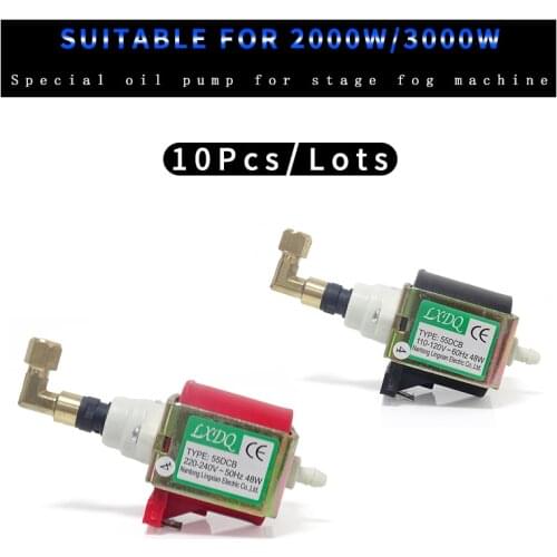 10Pcs/lots 55DCB 48W Oil Oump Fog Machine Accessories Use For 2000w 3000W Smoke Machine Electromagnetic Pump