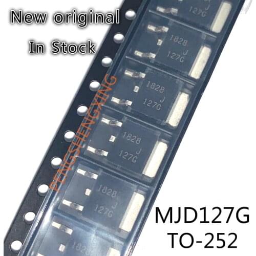 10PCS/LOT MJD127G J127G TIP127 MJD127 TO-252 New original spot hot sale