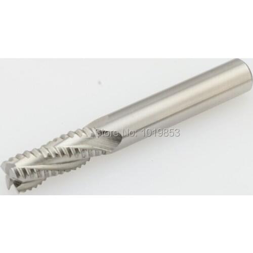 12X12X35X85 High speed steel square HSS end mill straight shank milling cutter for rough machining