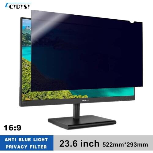 23.6 inch LG Anti-Blue Light Privacy Filter Anti-Glare Screen Protective film for 16:9 Widescreen Computer 522mm*293mm