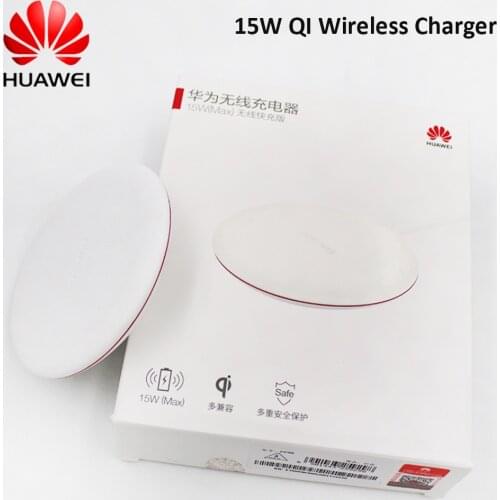 HUAWEI Wireless Charger 15W Max Original CP60 QI Charger Type C Cable For Iphone 11 12 X XR XS MAX Huawei P30 P40 Pro Mate 20
