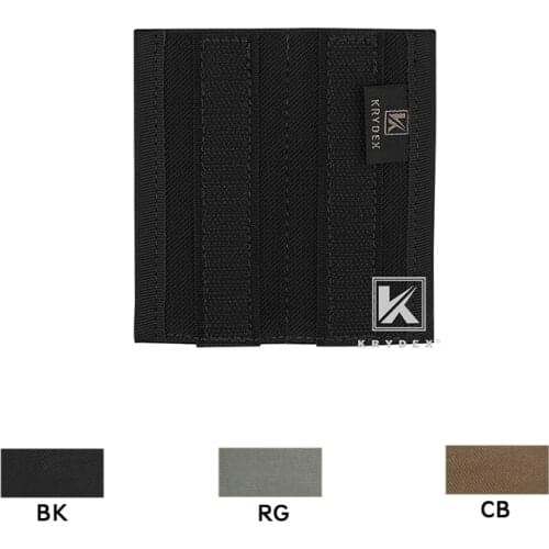 KRYDEX Elastic Magazine Insert Holder For Micro Fight MK3 MK4 Chest Rig Spiritus Style Pistol Double Magazine Insert Pouch