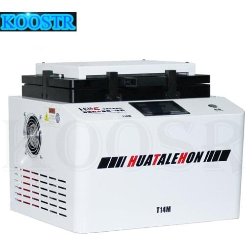 HUATAIE T14M 2in1 14Inch LCD intelligent Touch Screen Repair Automatic Bubble Removing Machine OCA Vacuum Laminating Machine
