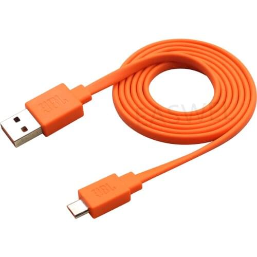 Micro USB Fast Charger Flat Cable Cord for Original JBL Charge 3+ Flip 4 Speaker