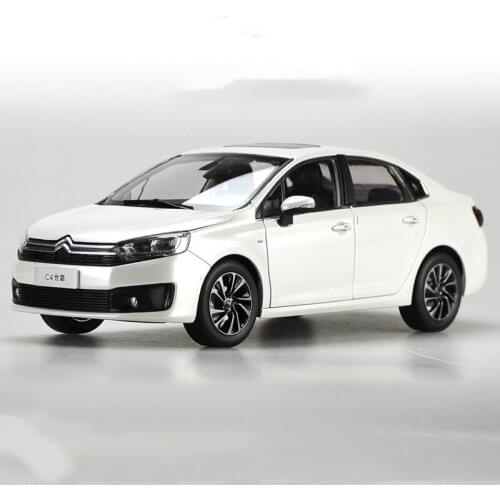 1/18 alloy casting car model original factory Dongfeng Citroen Sega C4 collection decoration holiday gift