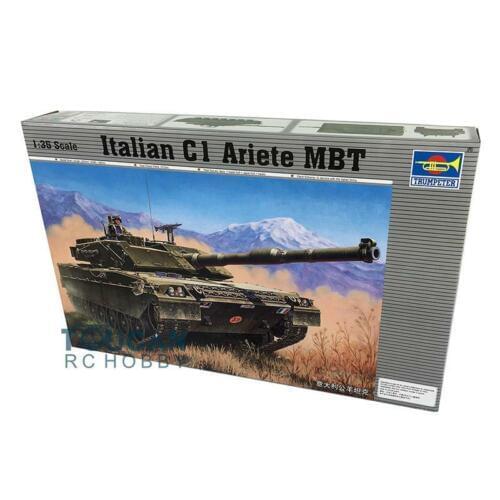 Trumpeter 00332 1/35 Italian C1 MBT Tank Static Model Armor Kit 120MM Smoothbore TH05278-SMT2