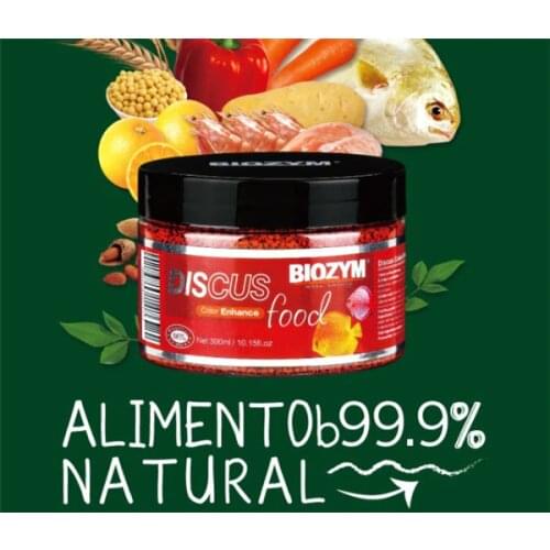NEW aquarium ornamental fish feed discus brightening food koi goldfish food enhancer color bit pellets 320ml
