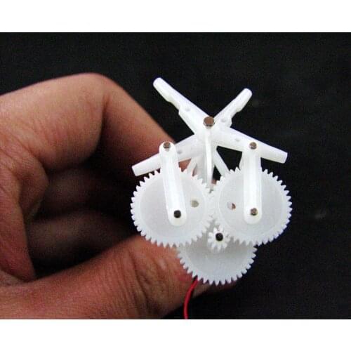 DIY Micro aerial vehicle Ornithopter Gear group gear reduction unit with 6mm motor
