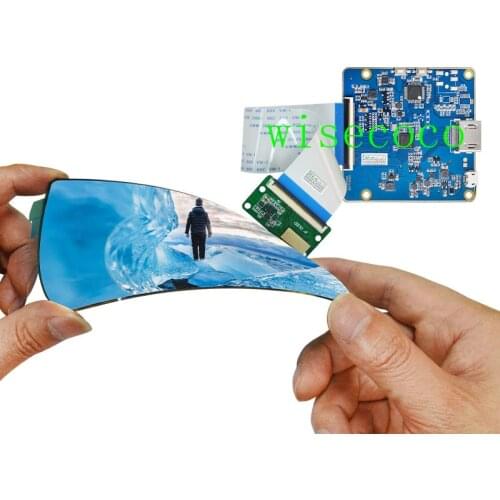 Bendable Flexible OLED 6 Inch 2160*1080 screen Display Screen MIPI Driver Board amoled Rollable