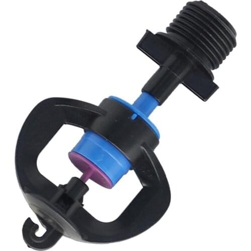 Greenhouse sprayer 360 Degrees Rotating Atomized micro spray nozzle with 1/2 inch external thread Agriculture tools 5 Sets