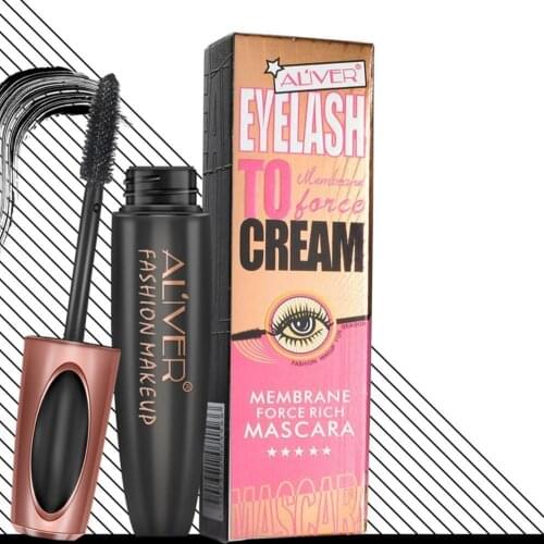 Universal 4D Silk Fiber Eyelash Mascara Waterproof Long Black Lash Eyelash Extension Eye Lashes Brush Eyes Makeup Easy To Wear