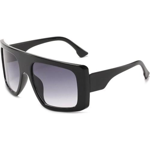 Oversized Square Sunglasses for Women 2021 Square Eyeglasses Gradient Sun Glasses for Men UV400 Oculos gafas de