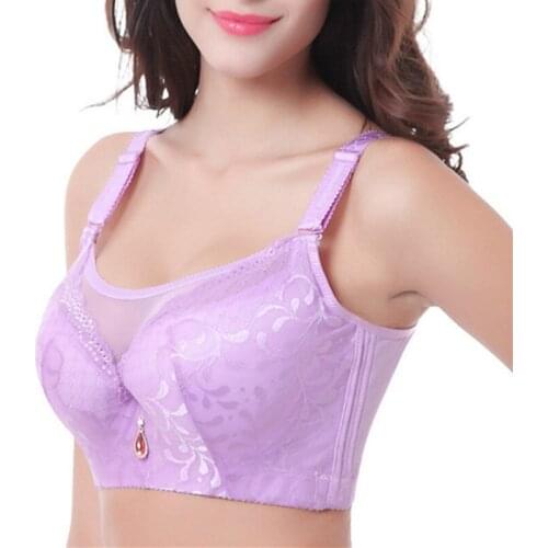 Plus Size Women Big Size Bras Push Up Large Cup Bras E F Cup Lace Women Underwear Lingerie105 110 Sostenes Mujer Grande Lingerie