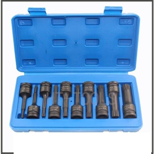 1pc M5 M6 M8 M9 M10 M11 M12 M14 M16 M18 inner torx wrench 1/2 sleeve car repair tool Pneumatic