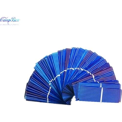 20Pcs 0.5V 600mA 78mm*25mm Polycrystalline Silicon Chip Unit For Solar Cell,Solar Panel