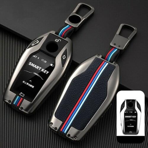 Accessories Alloy Car Key Case Cover For BMW For G30 X3 I8 730Li X5 740