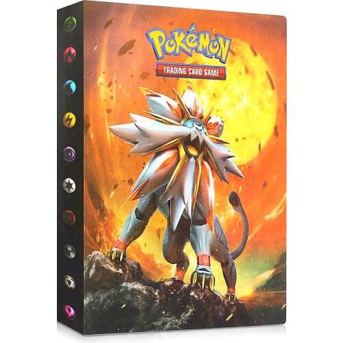 TOMY Pokemon Cards Album Book Cool 240Pcs Anime Card Collectors Game Trade GX EX Card BOX Holder Binder Folder Children Gift Toy