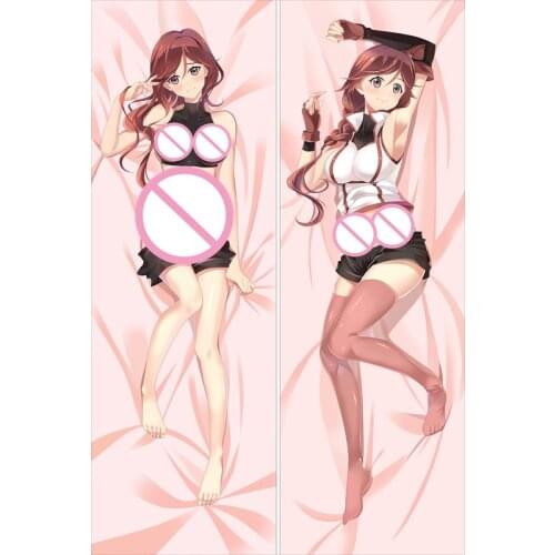 April 2016 update hot anime Grimgar of Fantasy and Ash sexy girl Yume body PillowCase Hai to Genso no Gurimugaru pillowcase