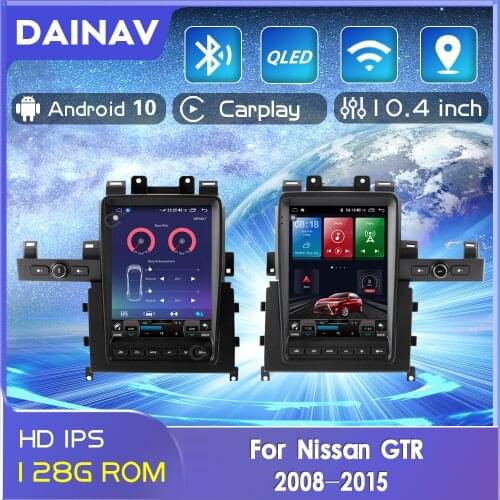 2din Android Car Radio Stereo For Nissan GTR 2008-2015 RHD Car GPS Navigation Multimedia Video Player Tape Recorder Autoradio