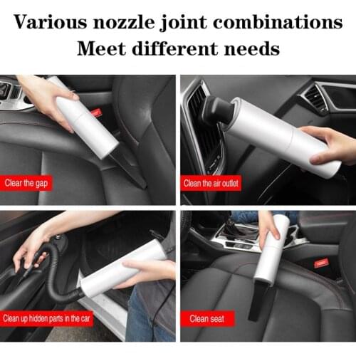 Car Vacuum Cleaner Portable Mini Small Handheld Auto Interior Vaccum Cleaner Cordless Dust Cordless Vacuum Cleaner 120W USB