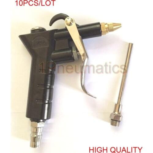 Free Shipping 10PCS/LOT High Quality NPN-989 Aluminum Air Duster Gun with Long Nozzle