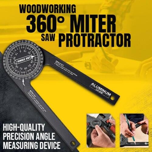 Woodworking Miter Saw Dividing Angle Measuring Device Miter Saw Protractor ABS Digital Protractor Ruler Inclinometer Protractor