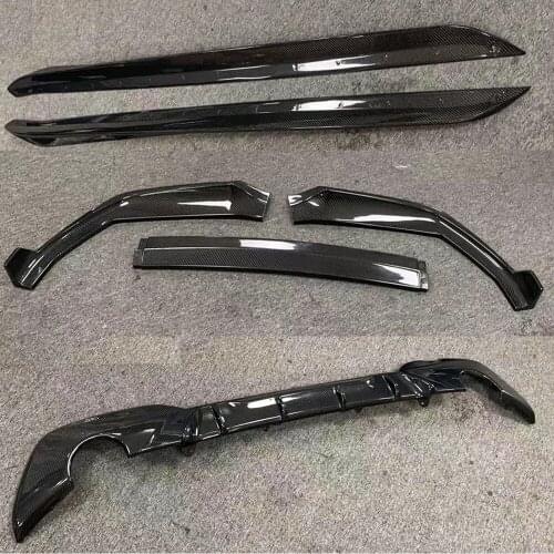 G20 Carbon Fiber Bodykit Front Lip Side Skirt Diffuser for BMW G20 G21 320 330 340 with M Package 19 UP Auto Racing Car Body Kit