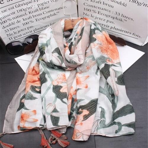 Fashion foulard viscose colorful flower print New Muslim hijab women scarf/scarves wraps bandana fast shipping 10pcs/lot